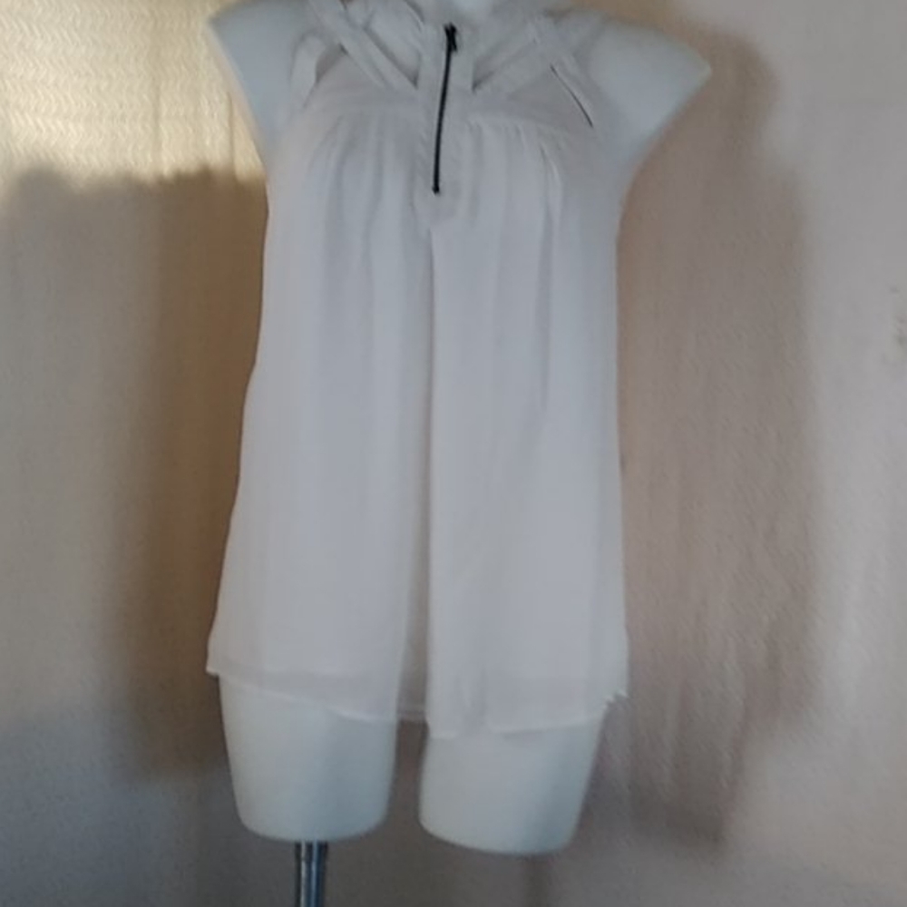 Off white cross cross summer top